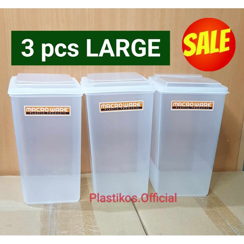 3 PCS LARGE FOOD STORAGE CONTAINER